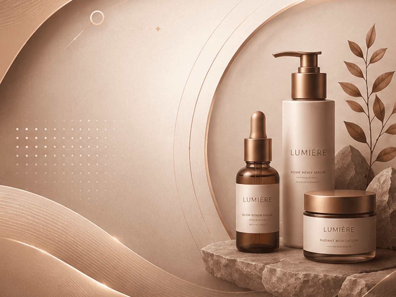 Skincare Landing Page project preview